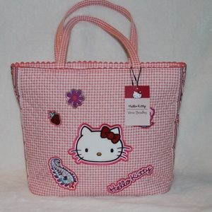 NWT Vera Bradley Hello Kitty Large Tote